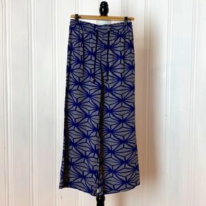 Beautiful ANTHROPOLOGY flowy large leg summer pants 7.2